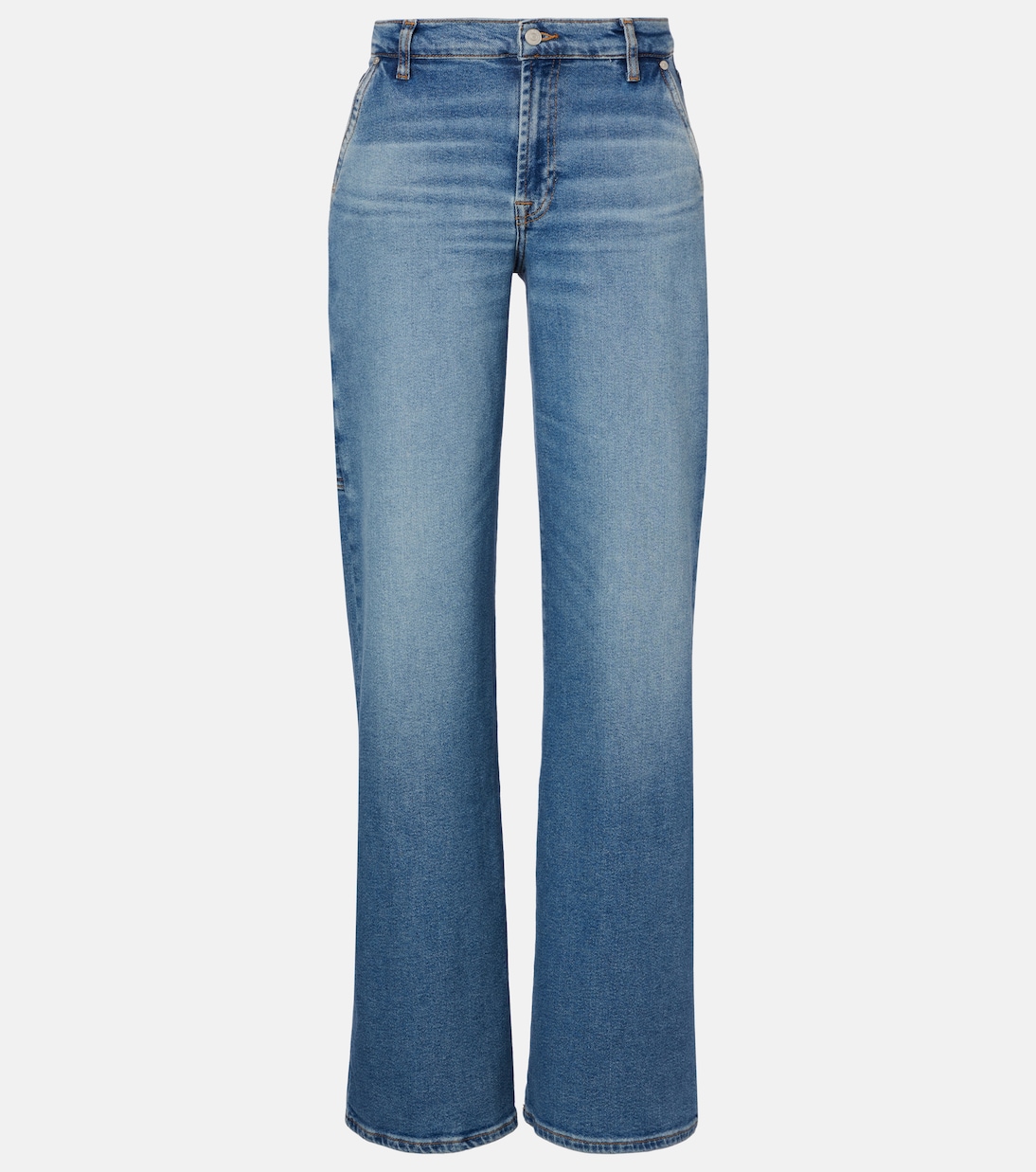 Lotta high-rise wide-leg jeans | 7 For All Mankind