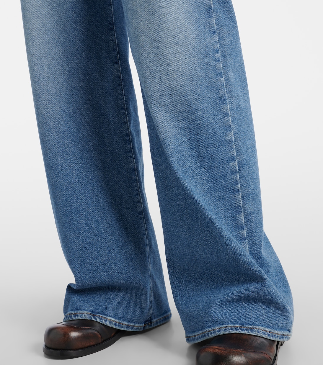 Lotta high-rise wide-leg jeans | 7 For All Mankind