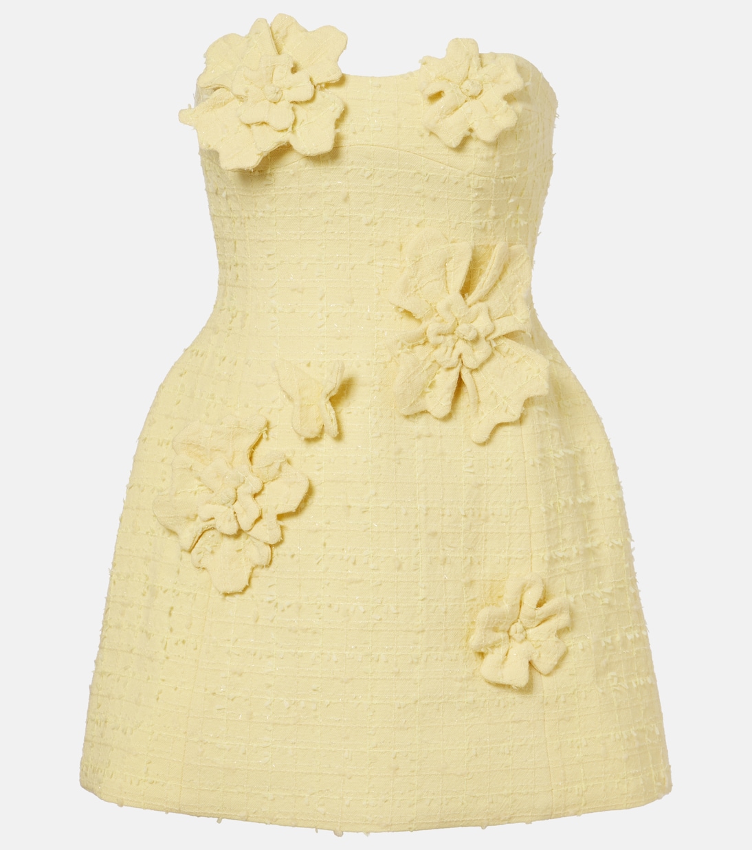 Rosario tweed bustier dress | Leo Lin