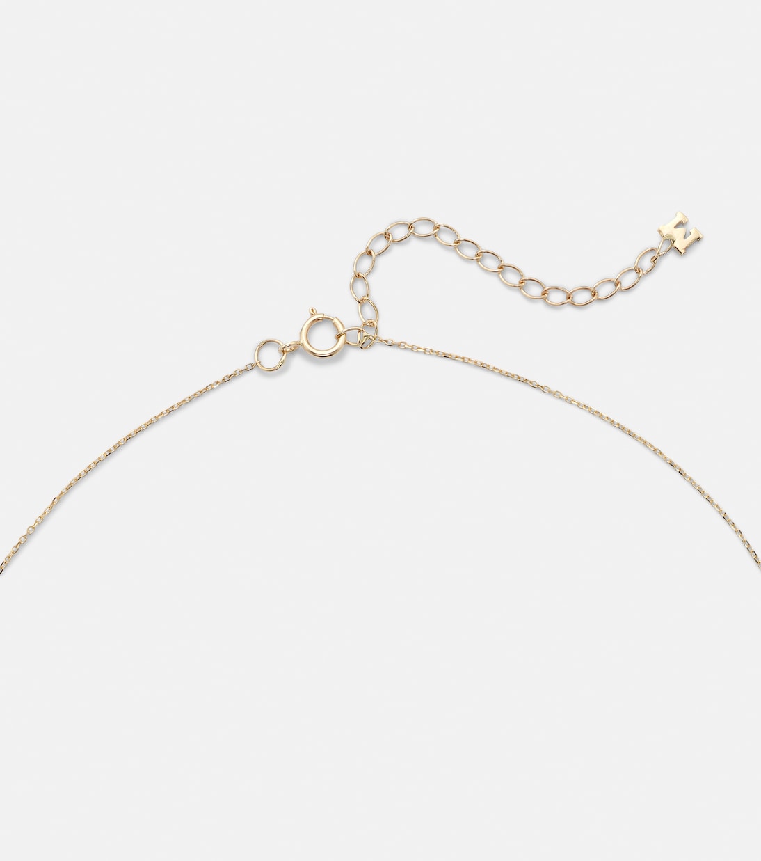 Halskette aus 14kt Gelbgold mit Türkis | Mateo