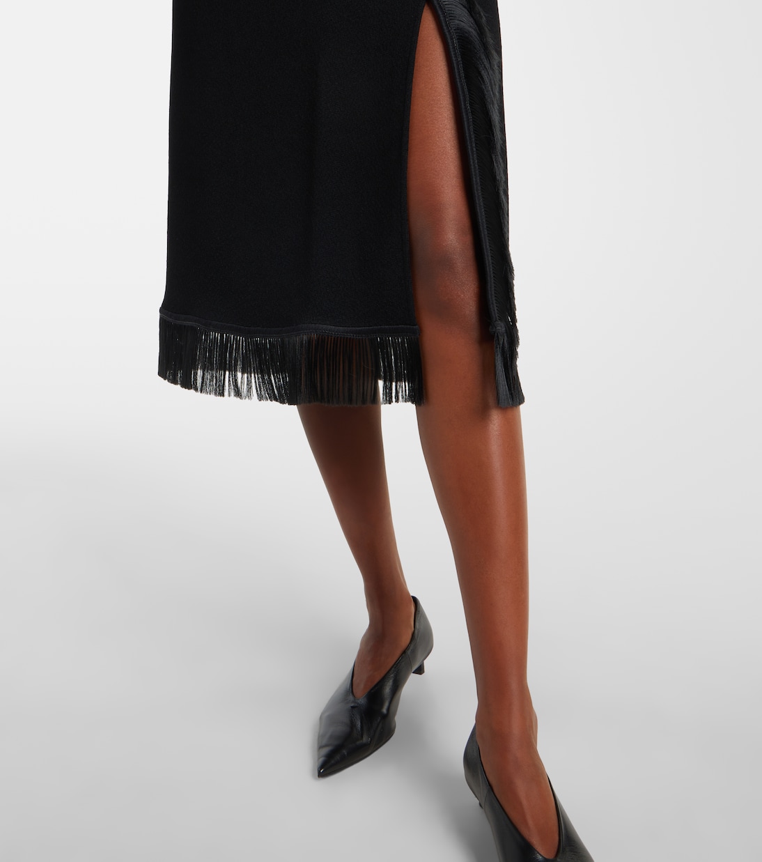 Fringed midi skirt | Jil Sander