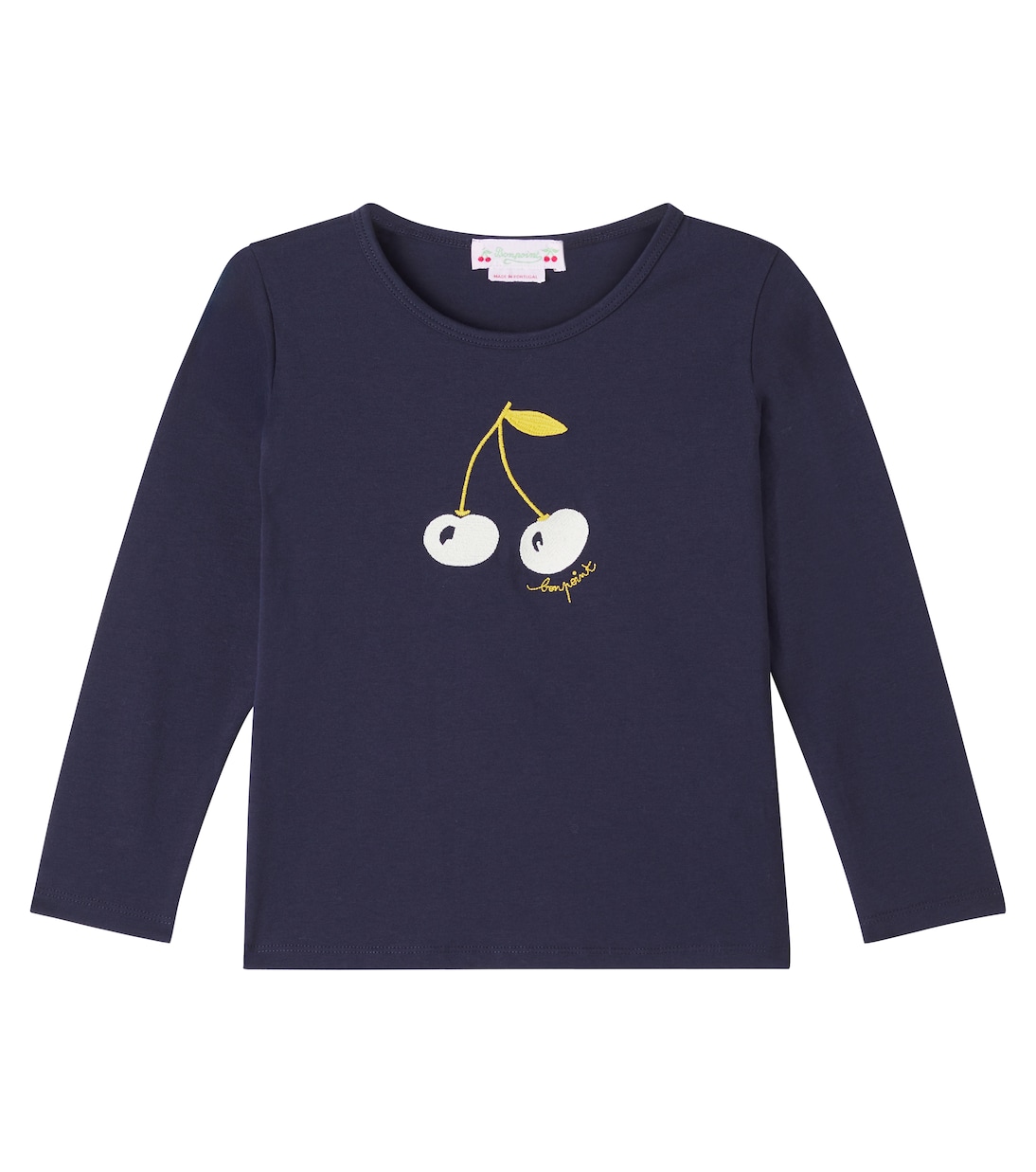 T-shirt Tidjiane brodé en coton | Bonpoint