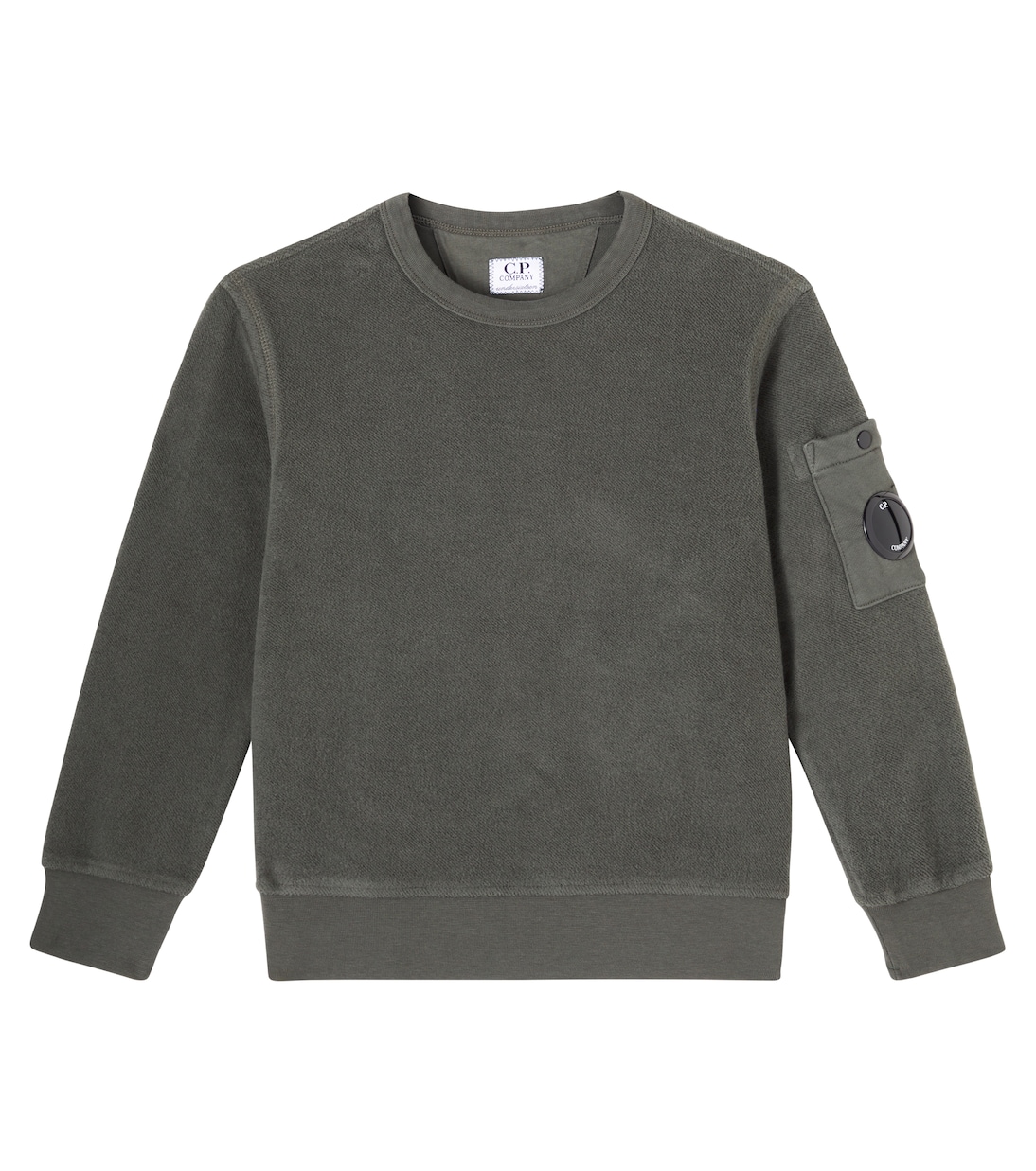 Sweat-shirt en coton à logo | C.P. Company Kids