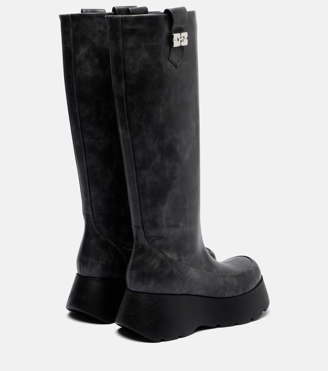 Kat platform knee-high boots | Ganni