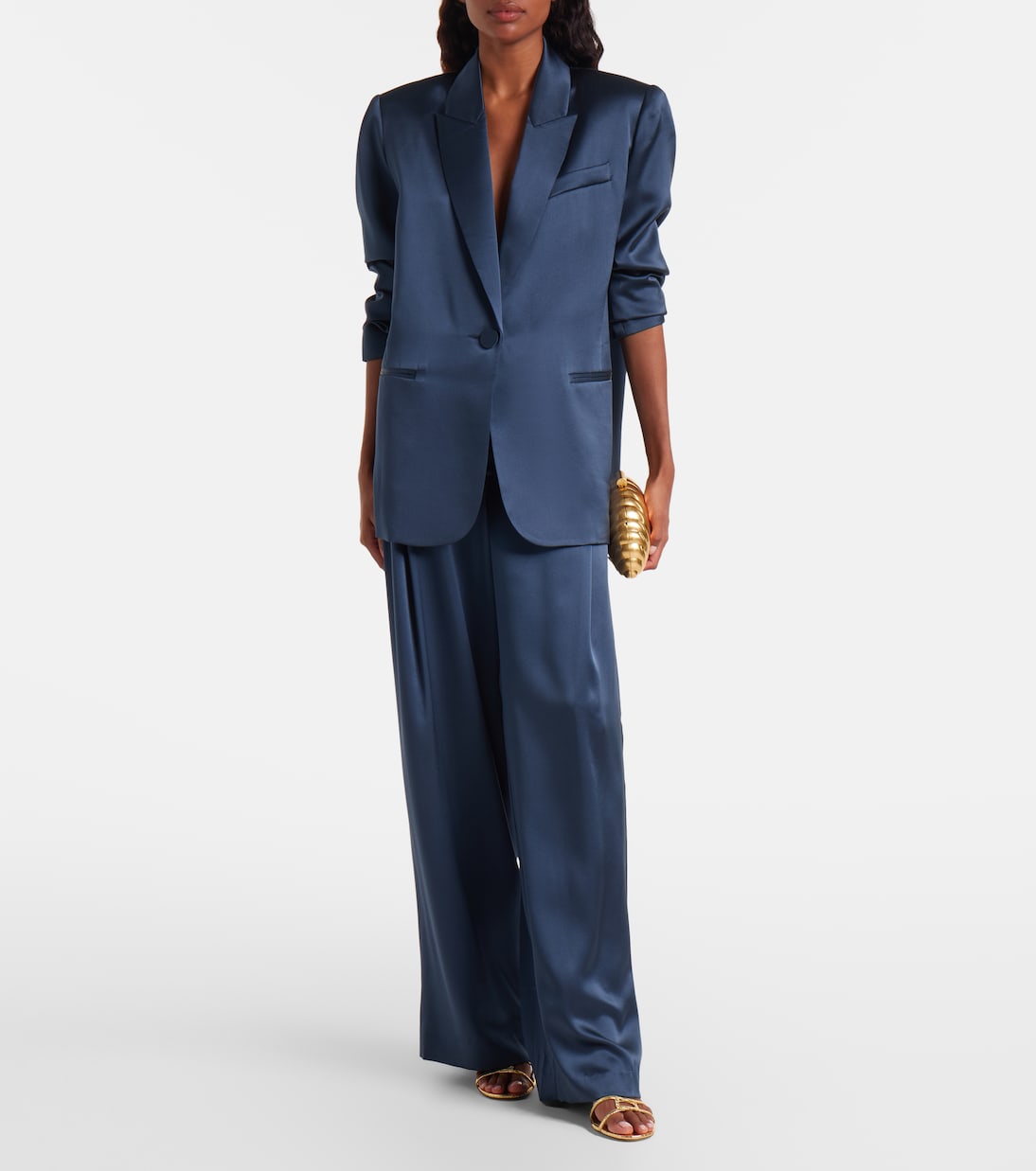 Oversize-Blazer aus Seide | The Sei