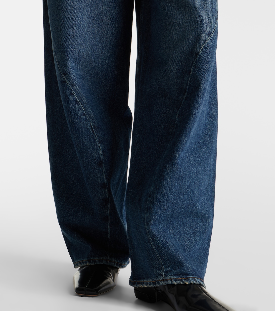 Twist mid-rise wide-leg jeans | Agolde