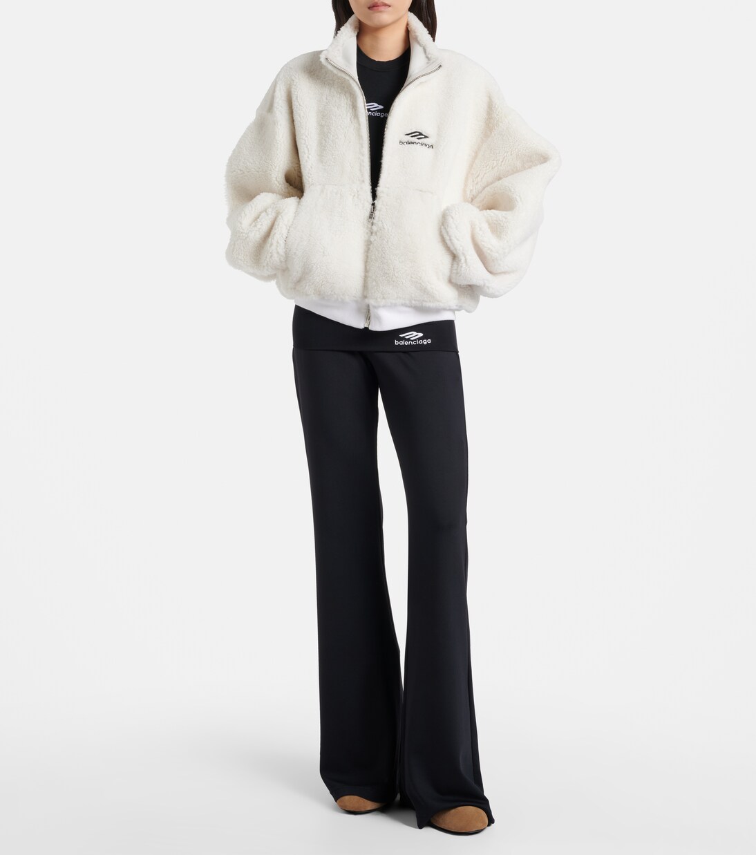 시어링 재킷 | Balenciaga