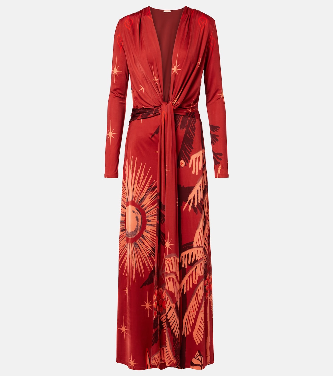 Printed midi dress | Johanna Ortiz