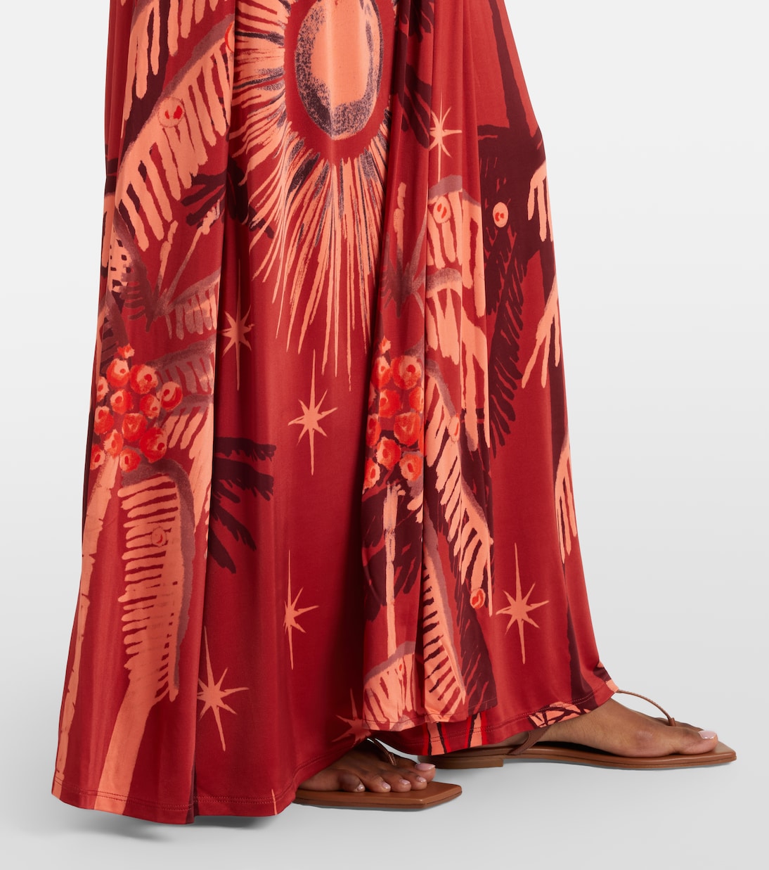 Printed midi dress | Johanna Ortiz