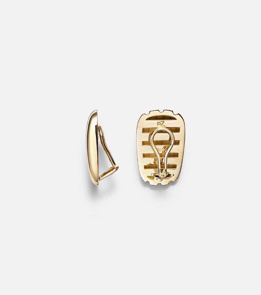 Orla Armour 18kt gold earrings | Pamela Zamore