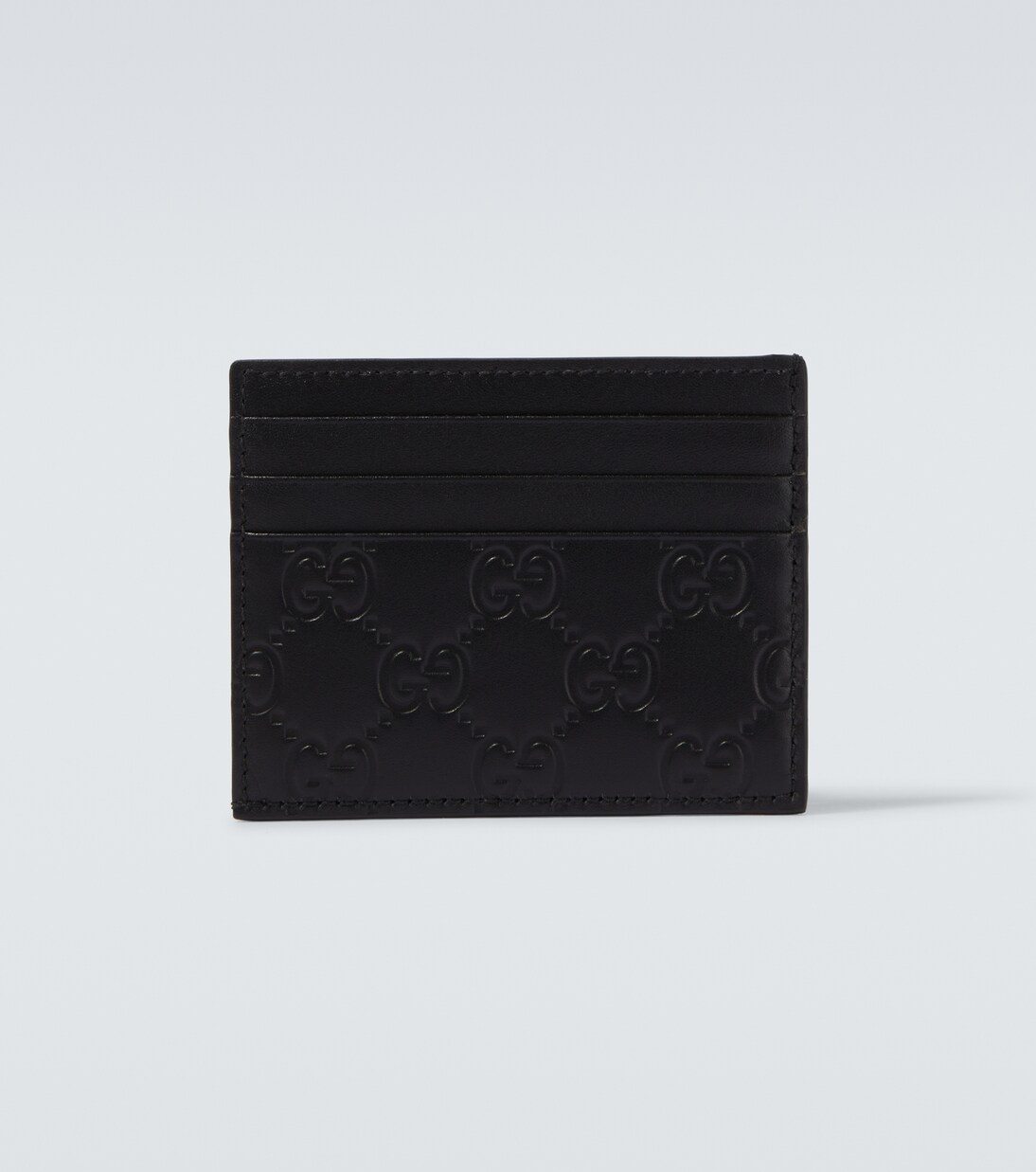 GG Emblem leather card holder | Gucci