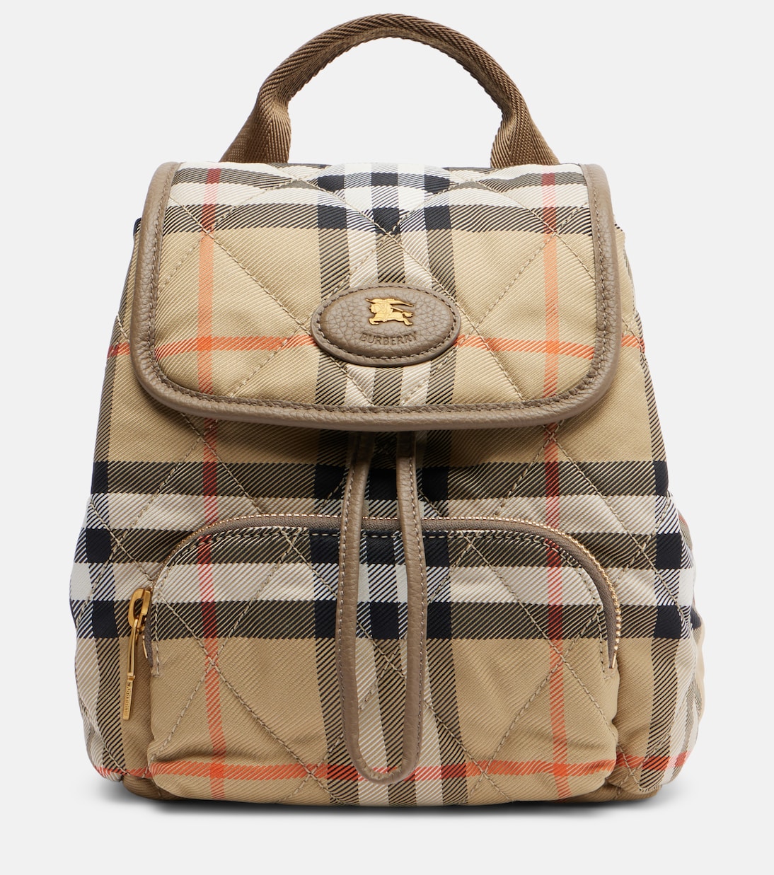 Mini Burberry Check backpack | Burberry