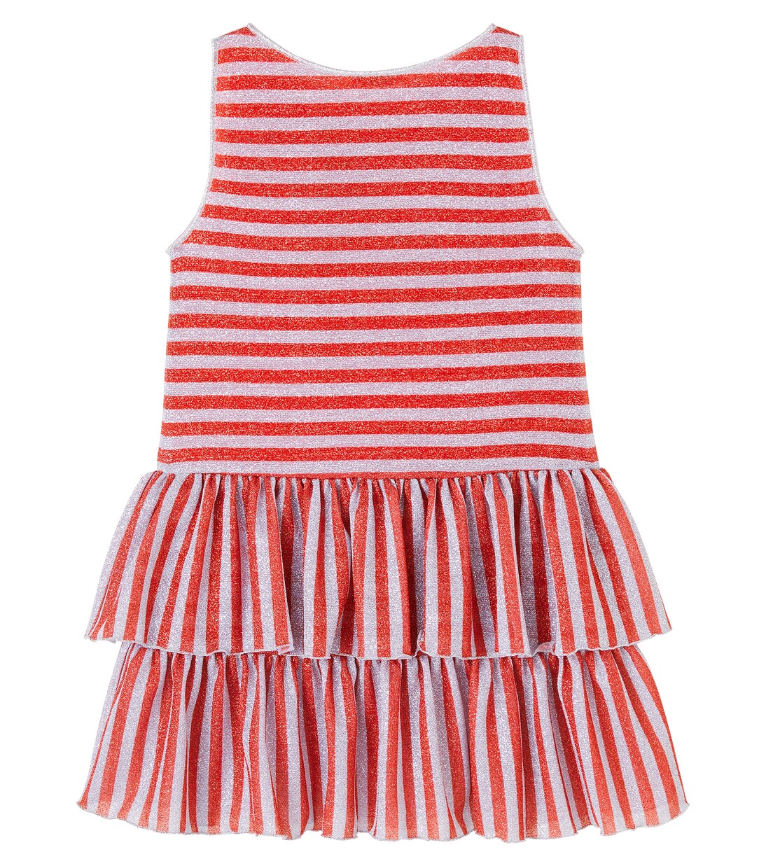 Striped lamé dress | Oséree Kids
