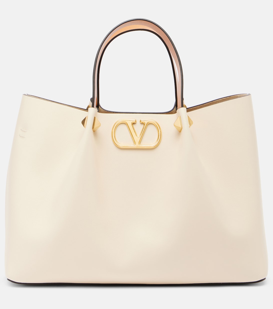 Tote Bag VLogo Medium aus Leder | Valentino Garavani