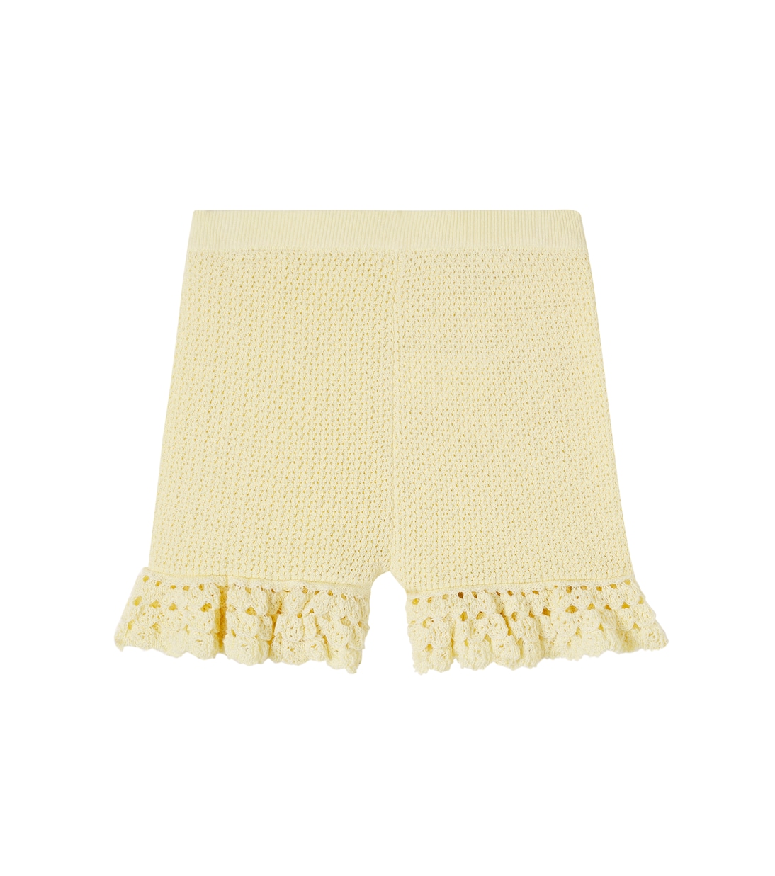 Crystal-embellished knitted shorts | Self-Portrait Kids