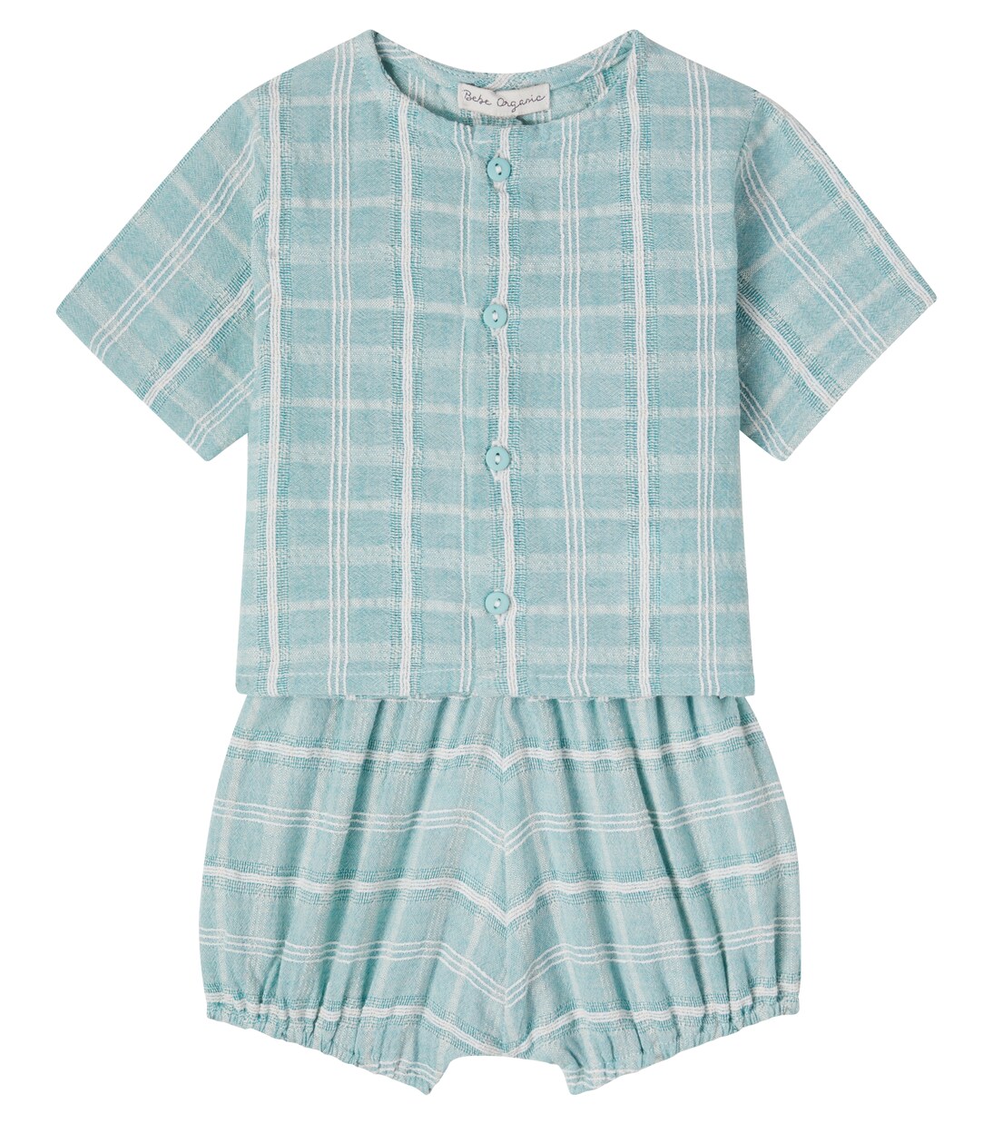 Baby Mathias shirt and shorts set | Bebe Organic