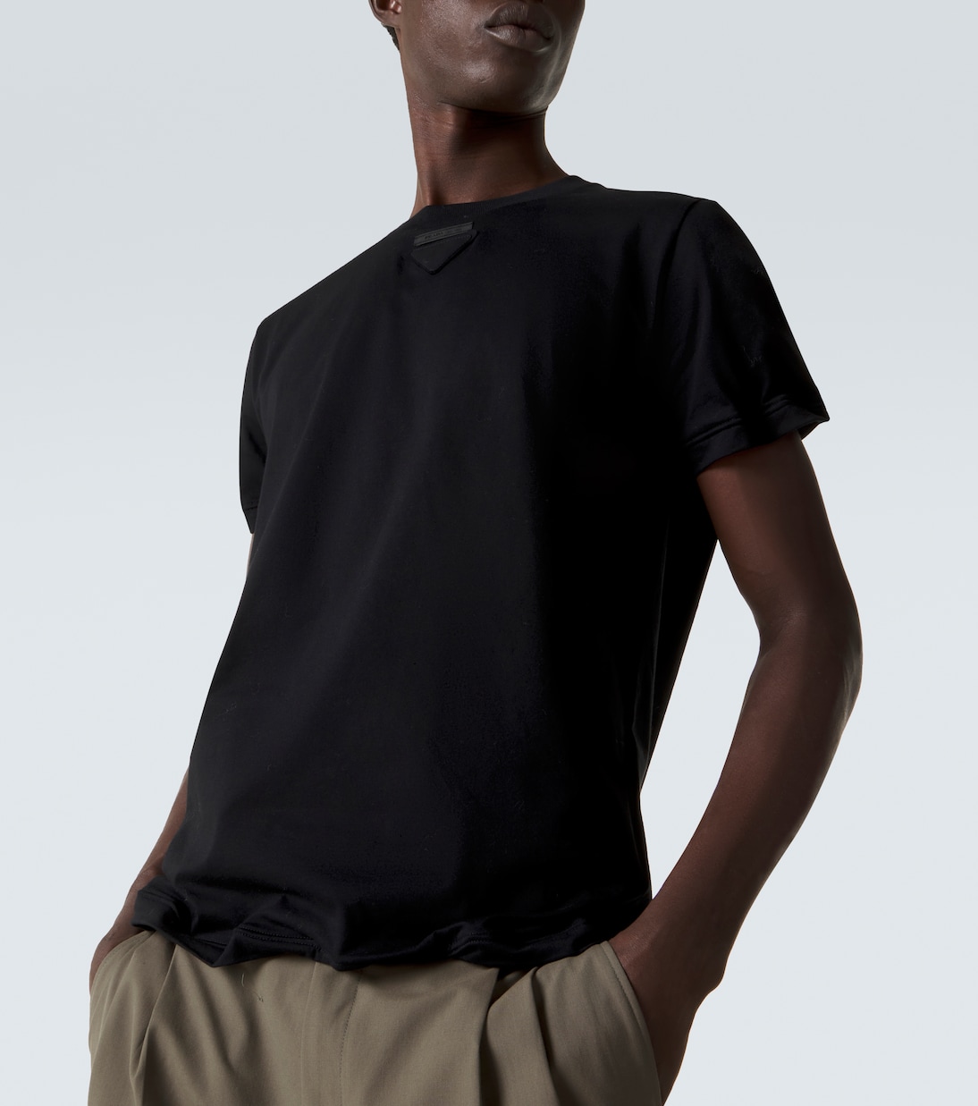 Cotton jersey T-shirt | Prada