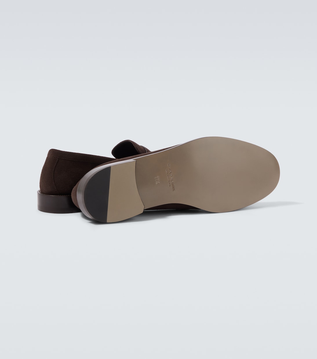 Perry suede penny loafers | Manolo Blahnik