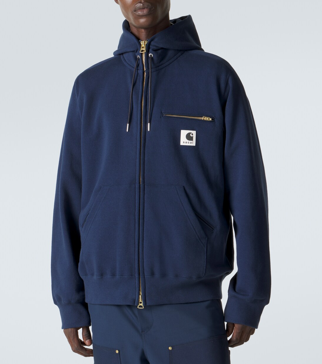 x Carhartt cotton jersey hoodie | Sacai