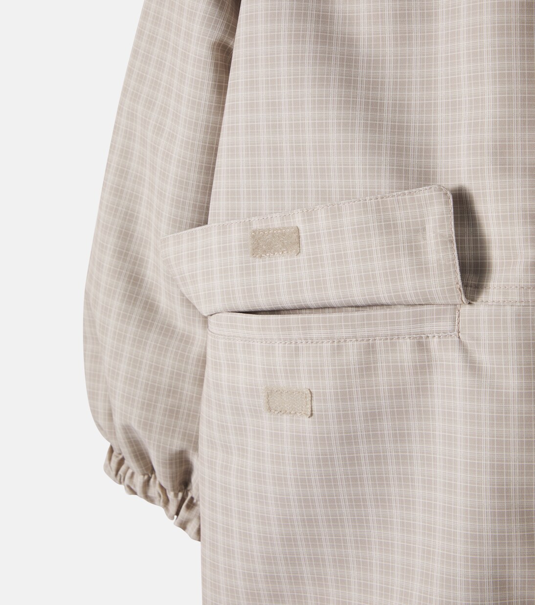 Alke checked parka | Wheat