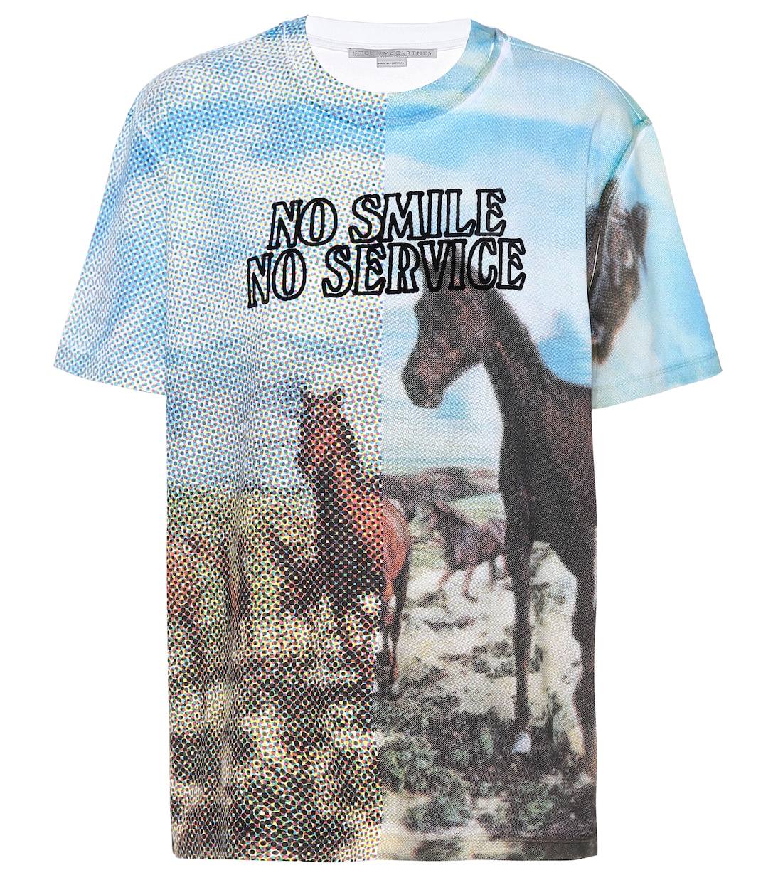 T-shirt a stampa in cotone | Stella McCartney