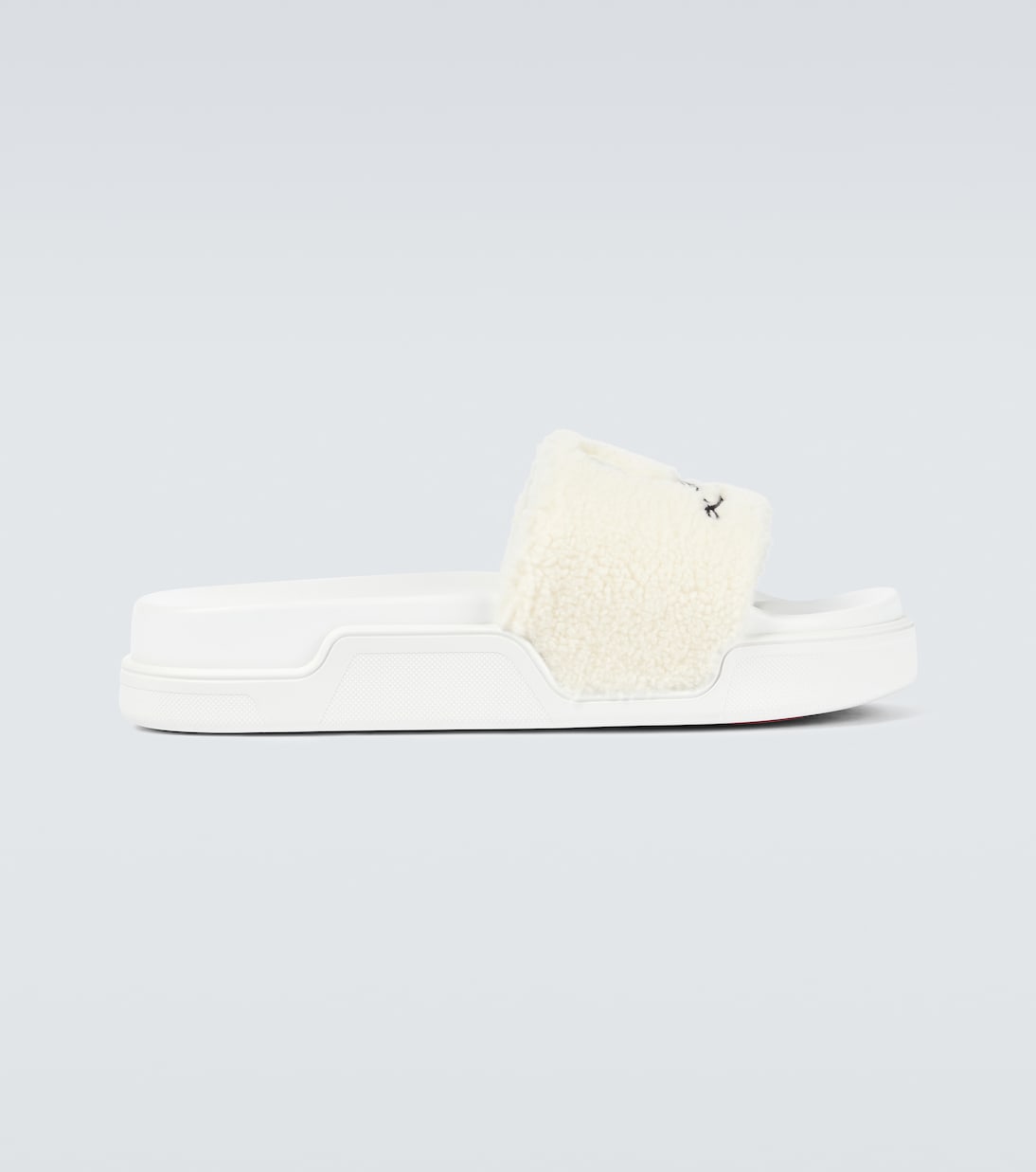 Pantoletten Navy Pool | Christian Louboutin
