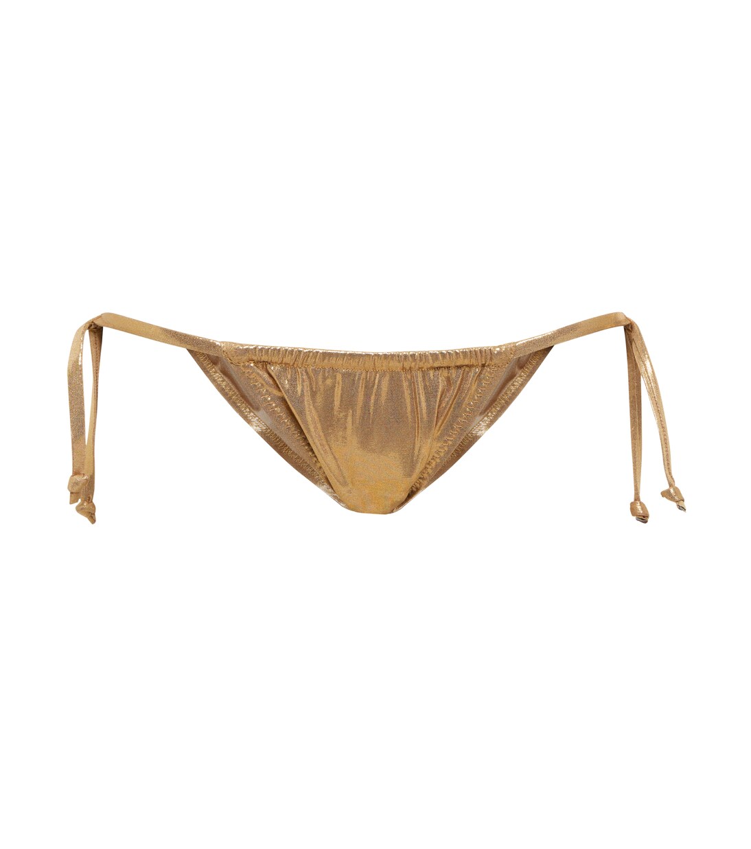 Bikini-Höschen aus Lamé | Norma Kamali