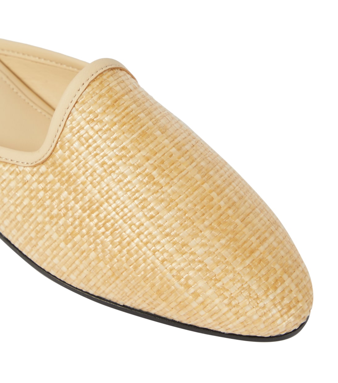Slippers effetto rafia | Toteme