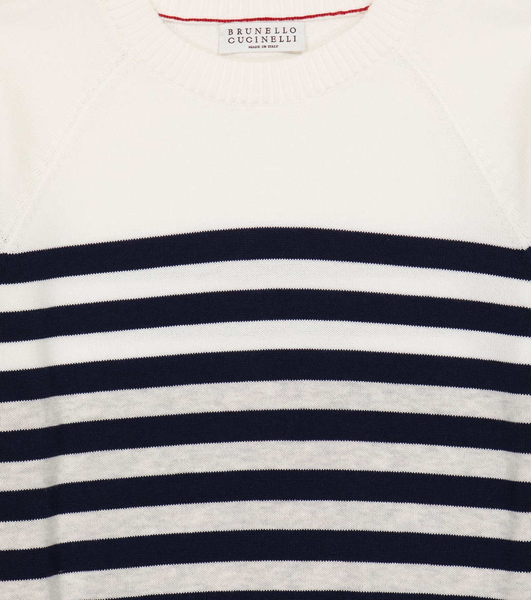 Striped cotton sweater | Brunello Cucinelli Kids