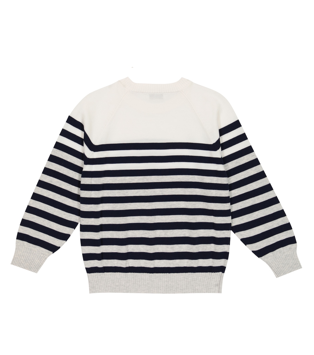 Striped cotton sweater | Brunello Cucinelli Kids