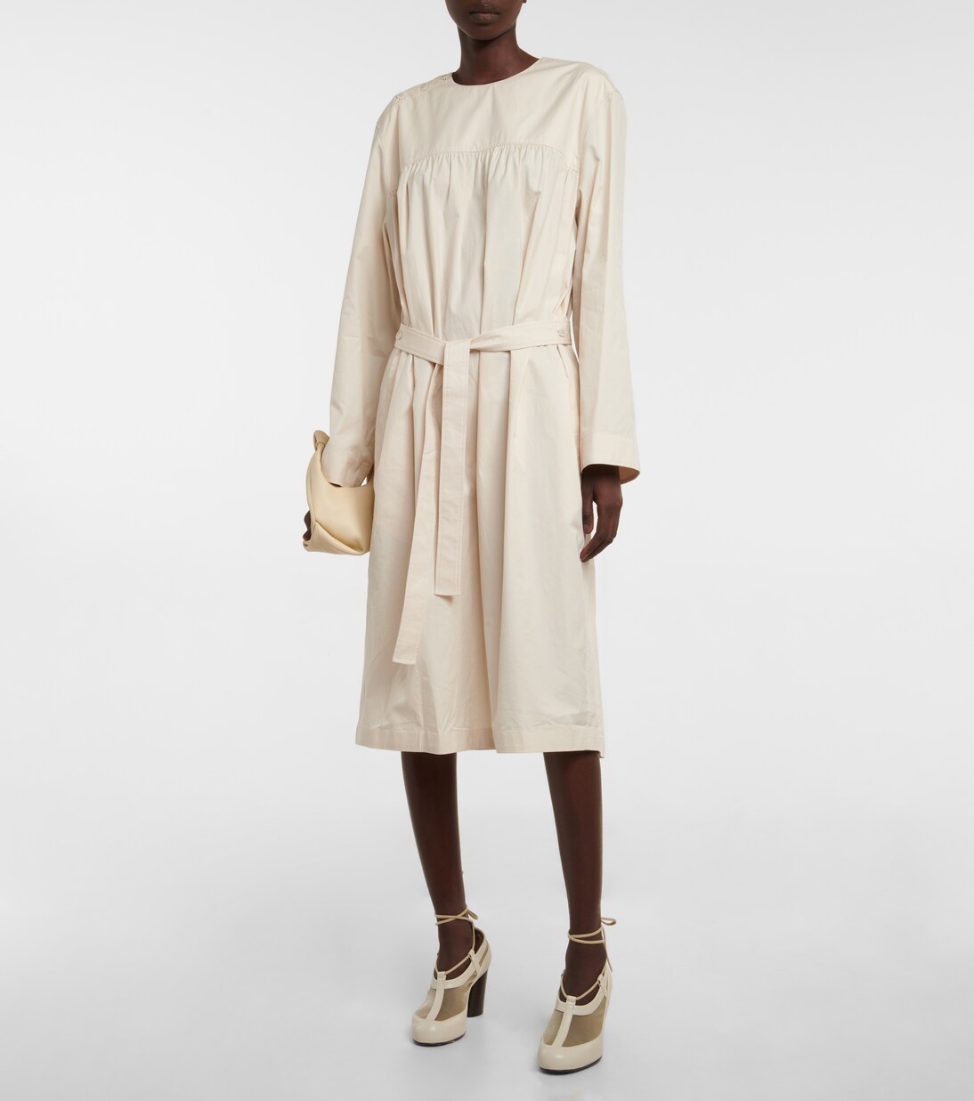 Midikleid aus Baumwollpopeline | Lemaire