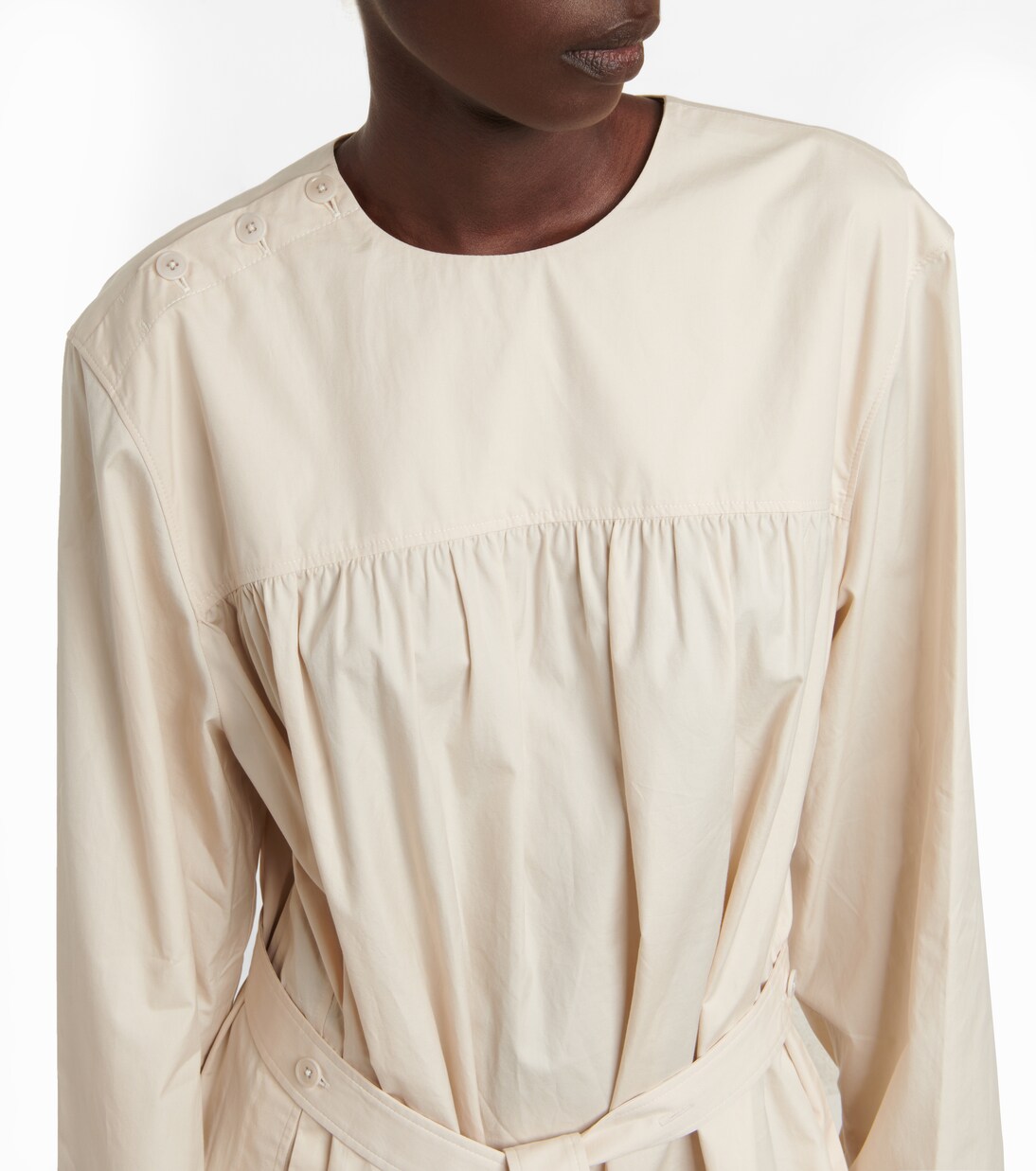 Midikleid aus Baumwollpopeline | Lemaire