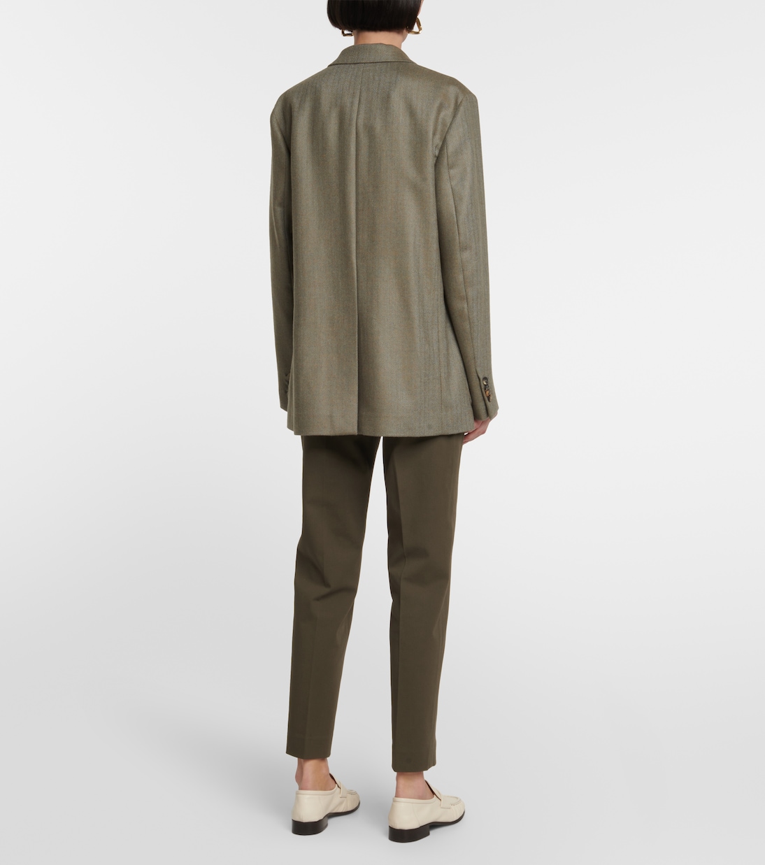 Cashmere and alpaca wool blazer | Loro Piana