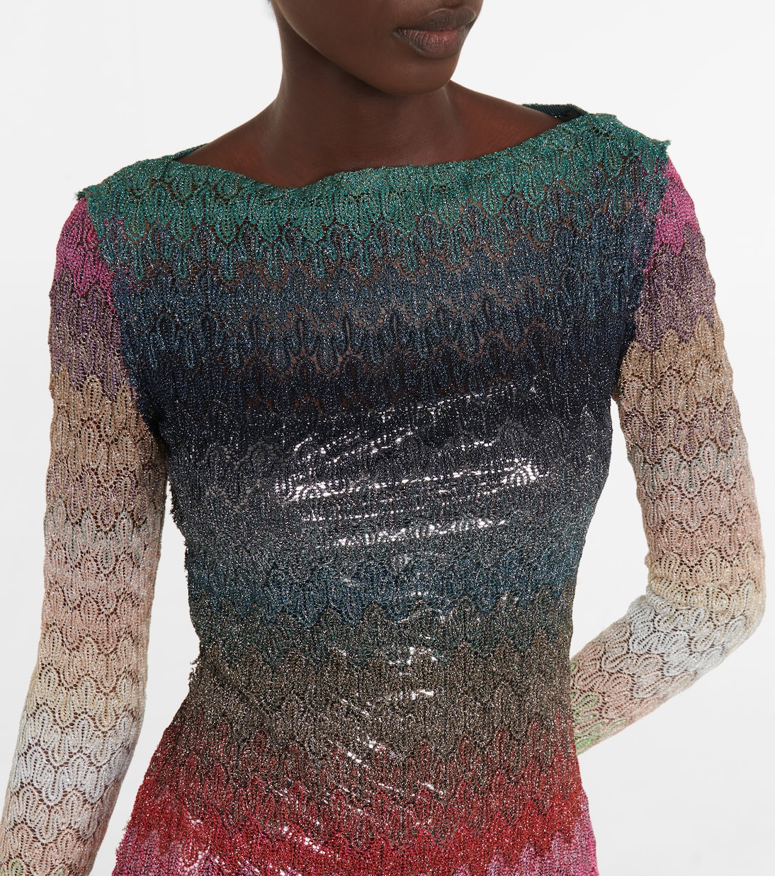 Miniabito in maglia lamé | Missoni