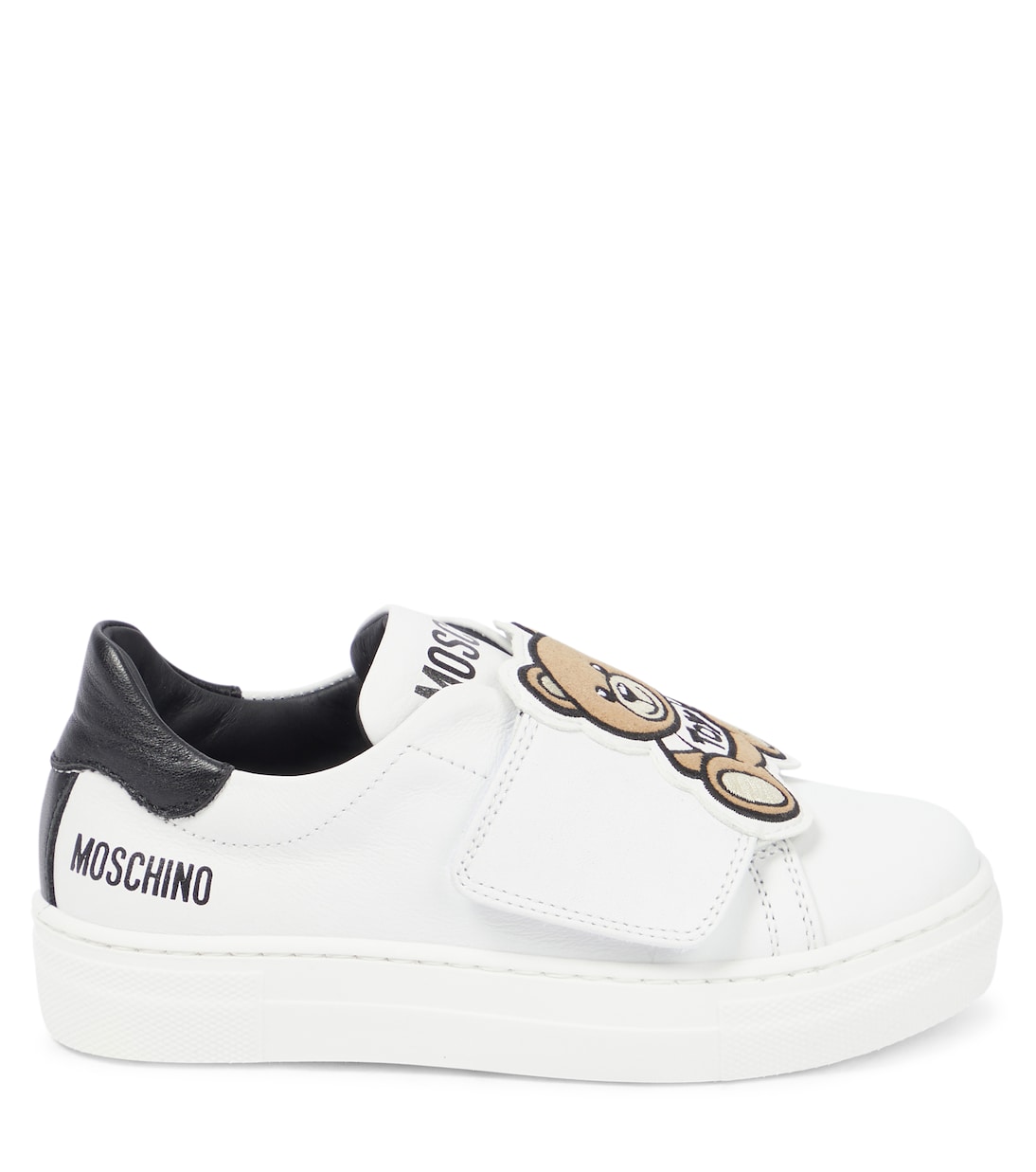 Leather sneakers | Moschino Kids