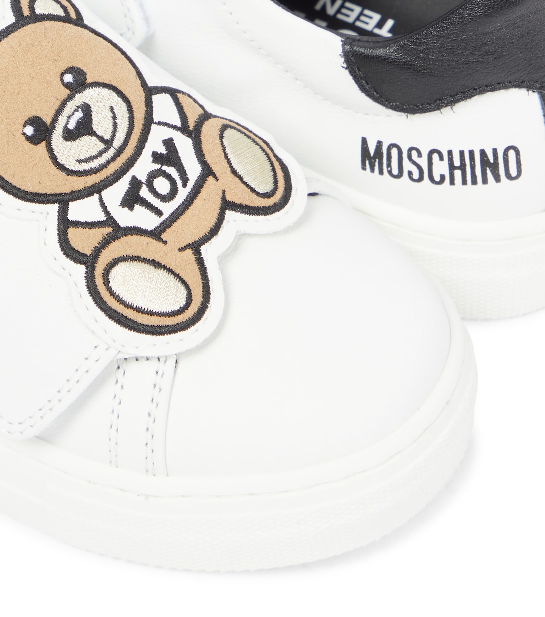 Leather sneakers | Moschino Kids