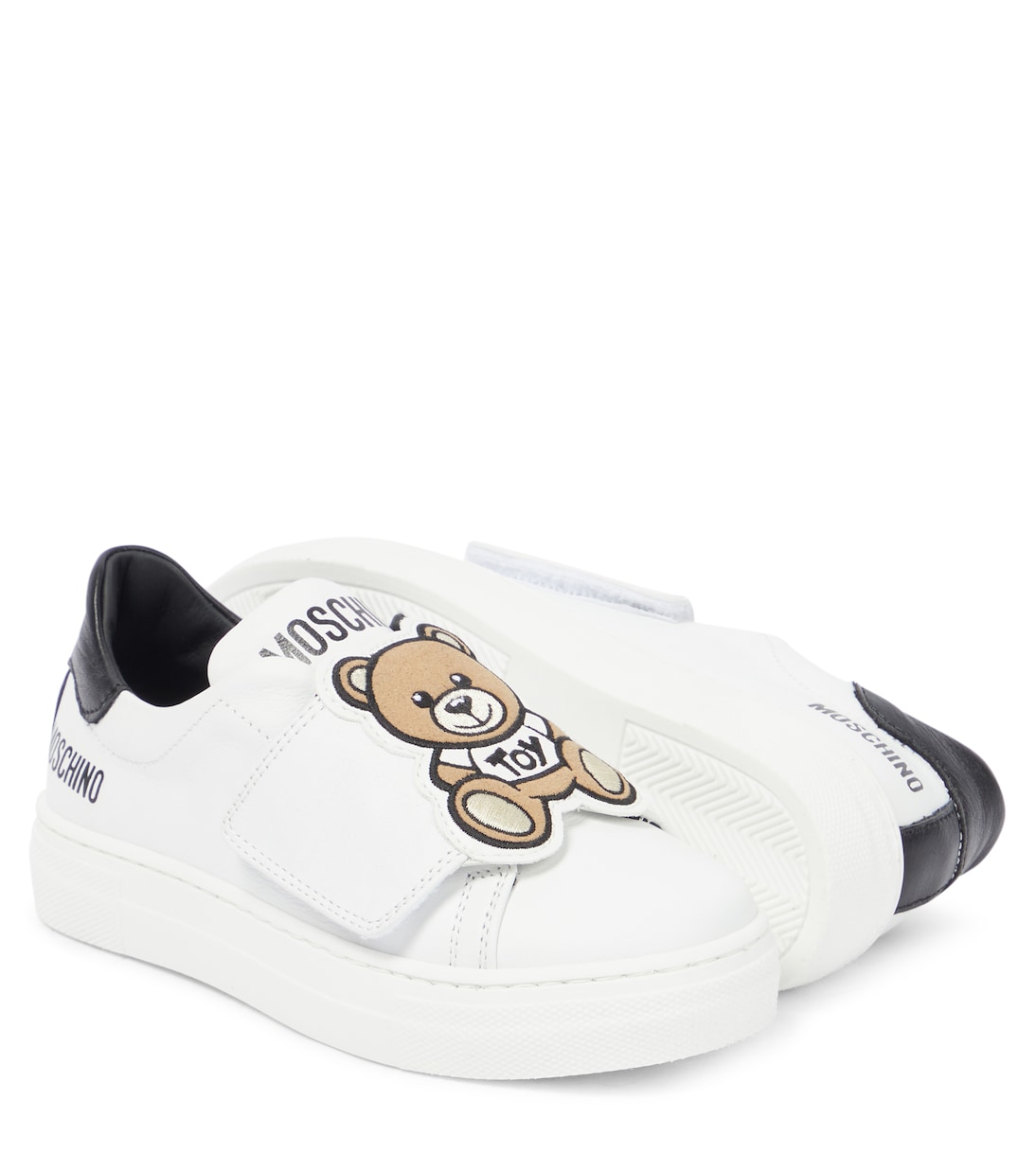 Leather sneakers | Moschino Kids