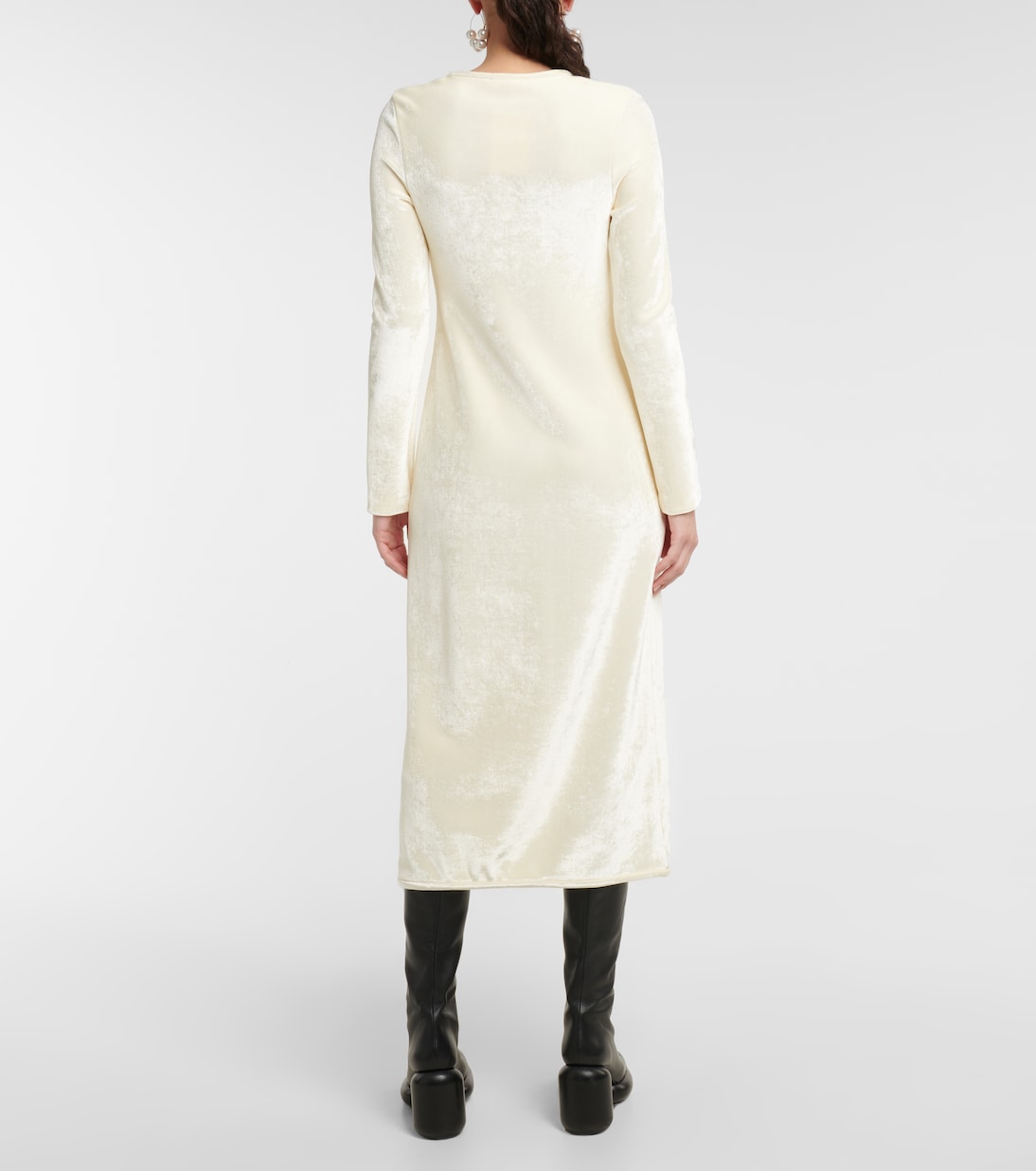 Abito lungo in misto lana | Jil Sander