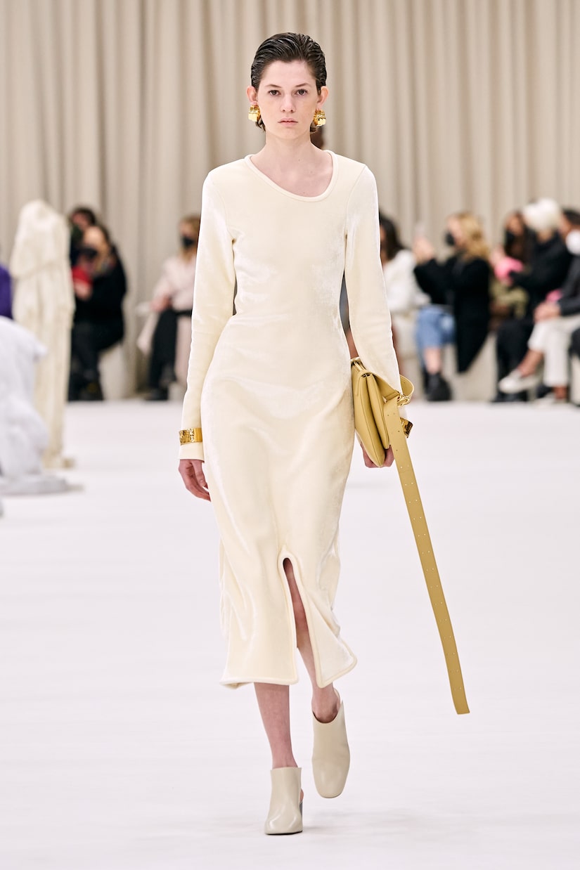 Abito lungo in misto lana | Jil Sander