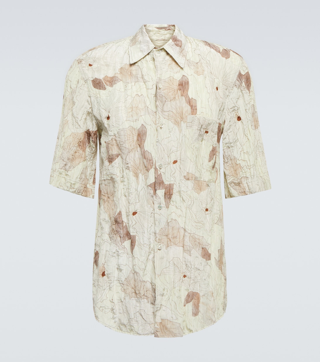 Camicia bowling in misto seta | Lemaire