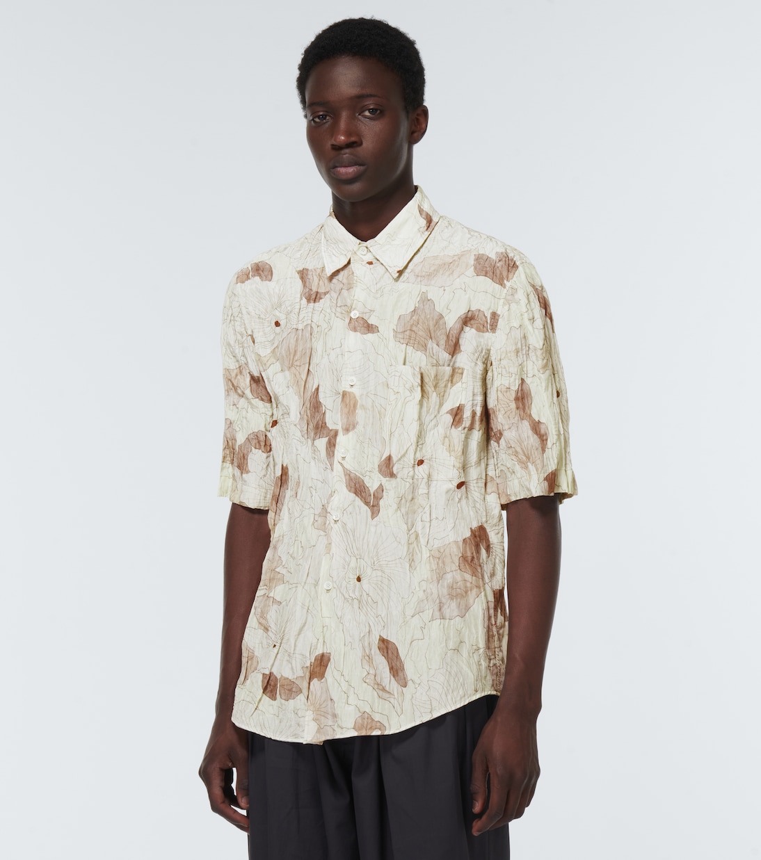 Camicia bowling in misto seta | Lemaire