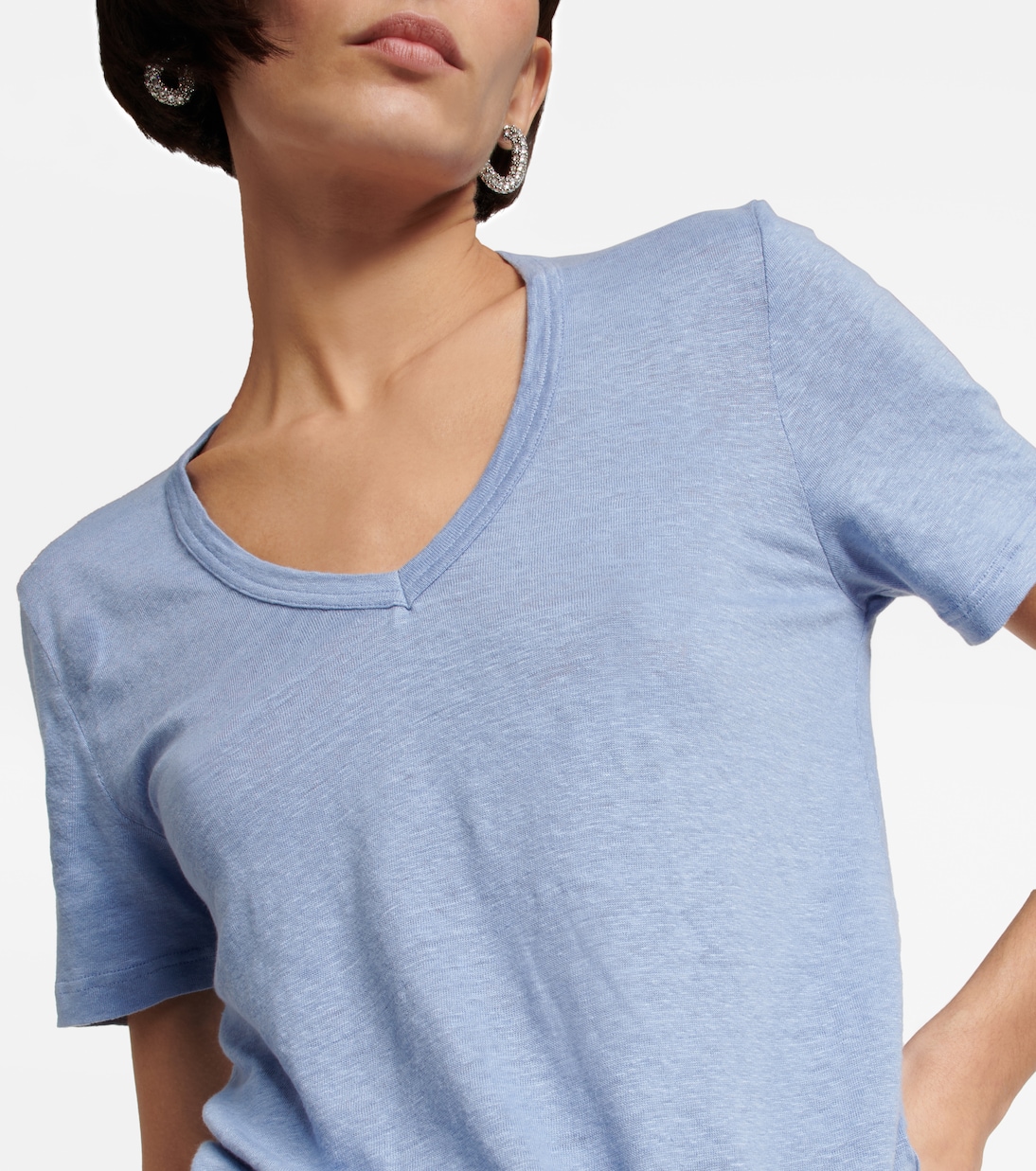 Camiseta Kranger en punto fino de lino | Marant Etoile