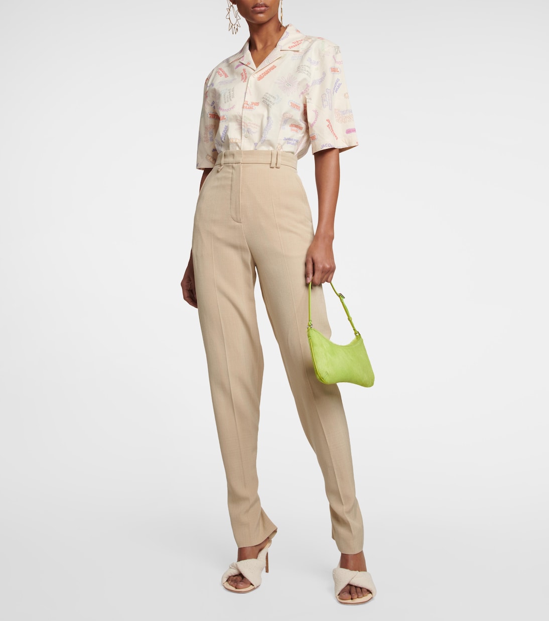 Hemd La Chemise Aouro aus Canvas | Jacquemus