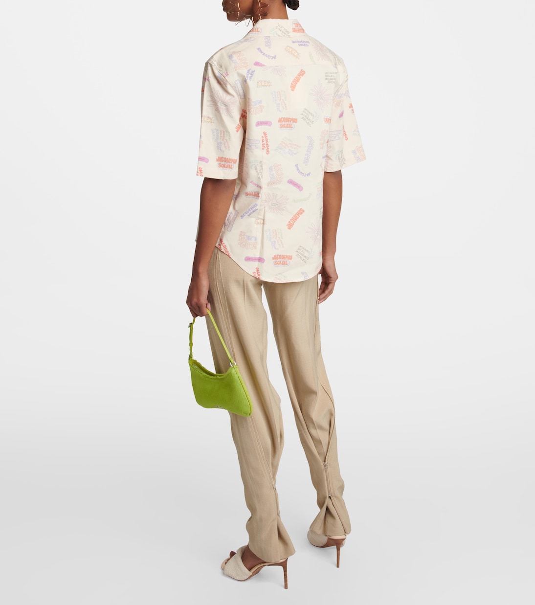 Hemd La Chemise Aouro aus Canvas | Jacquemus