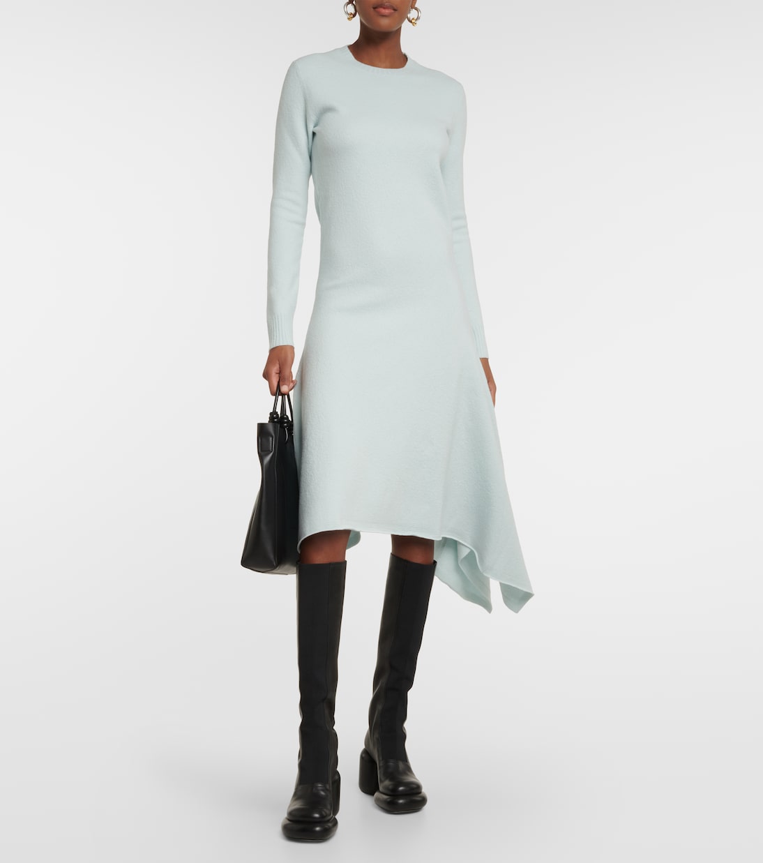 Wool midi dress | Jil Sander