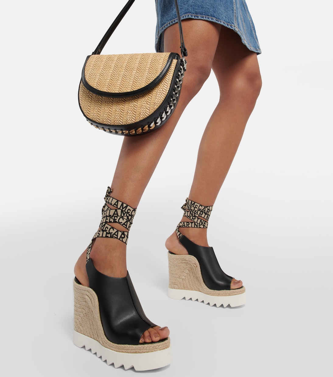 Sandali espadrillas Gaia in similpelle | Stella McCartney