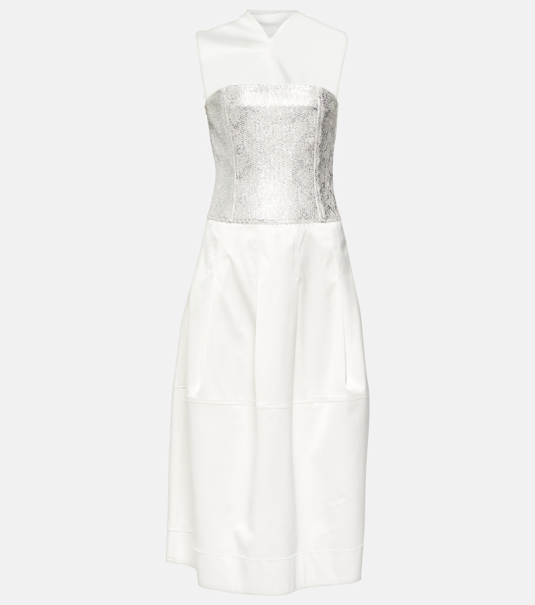 Midikleid mit Pailletten | Jacques Wei