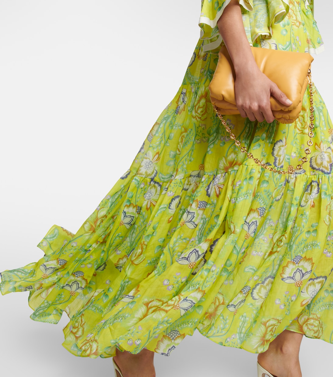 Floral ramie maxi dress | Dorothee Schumacher