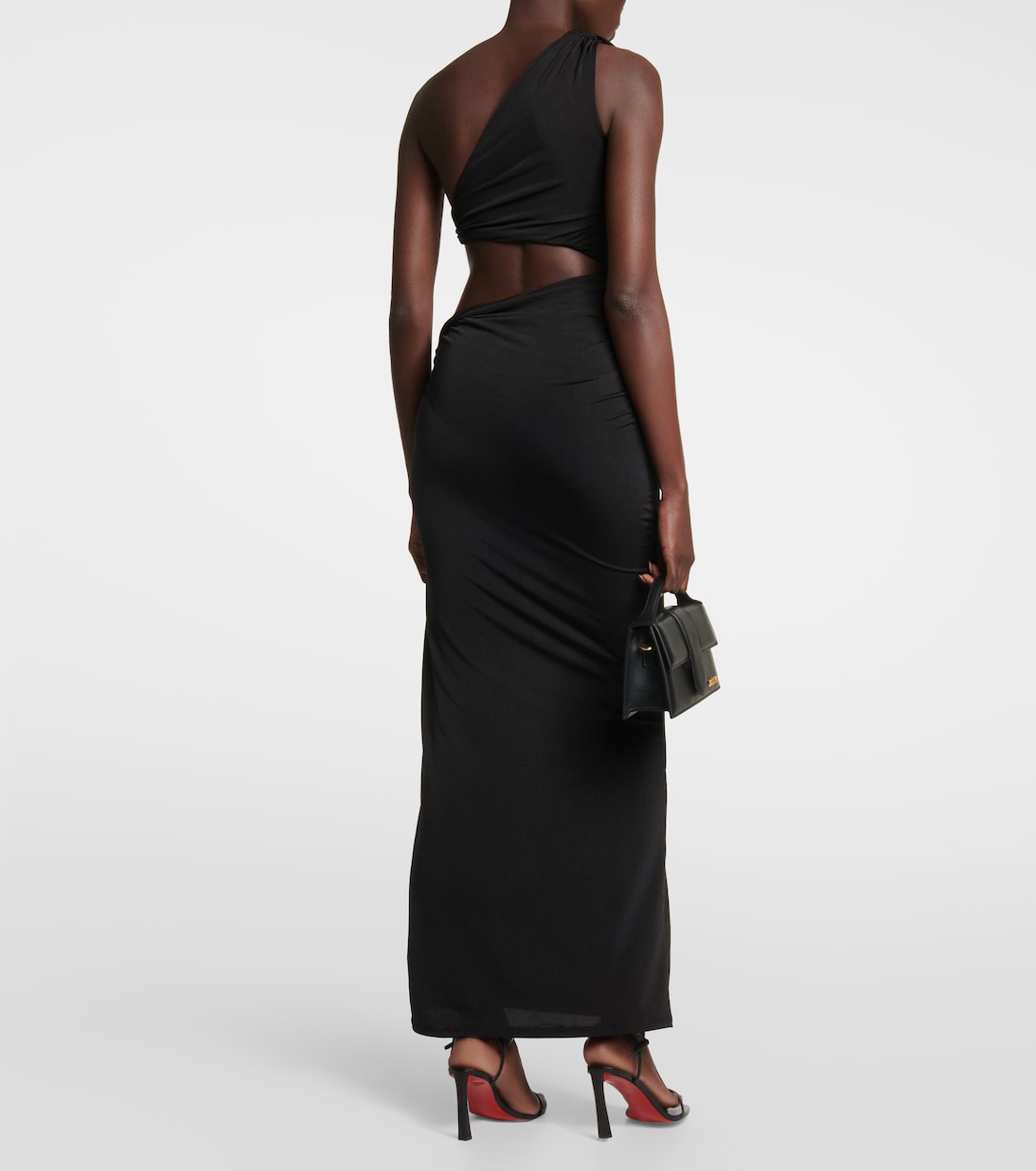 Abito lungo monospalla Yana con cut-out | Jade Swim