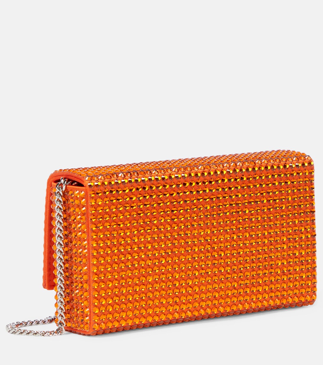 Clutch Superamini Paloma con cristalli | Amina Muaddi
